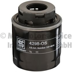 Купить KOLBENSCHMIDT 50014298 Фильтр масляный OIL FILTER 4298-OS, AUDI: A3 1.4TFSI 07-, VW: EOS, GOLF V/Vl, GOLF PLUS, PASSAT, JETTA lll
