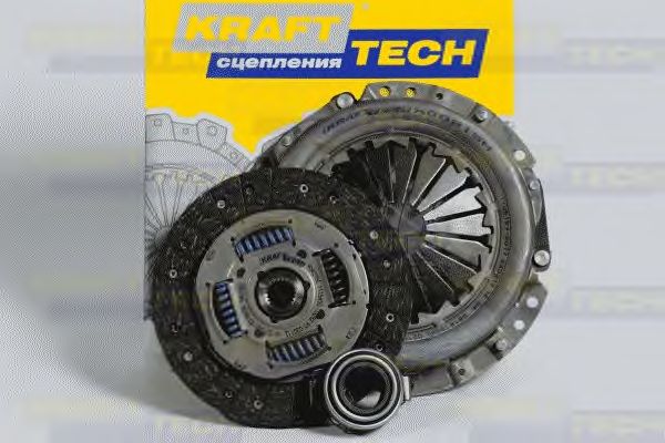 Купить KRAFTTECH W00215E Комплект сцепления Toyota Corolla/Avensis/Carina E 1.6 до 2006г.