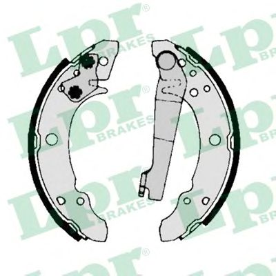 Купить LPR 00140 Колодки тормозные