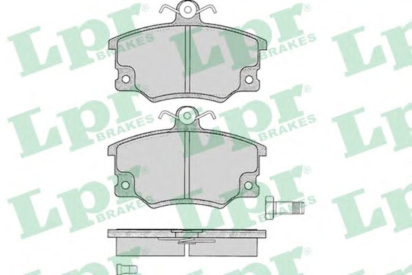 Купить LPR 05P094 Колодки передние FIAT PUNTO 94-99 05P094
