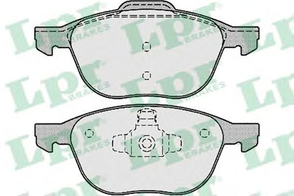Купить LPR 05P1190 Комплект тормозных колодок 05P1190