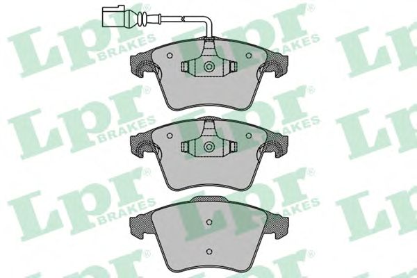 Купить LPR 05P1205 Комплект тормозных колодок 05P1205