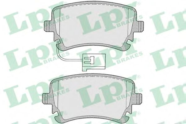 Купить LPR 05P1206 Колодки задние VW TRANSPORTER V 05P1206