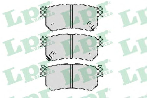 Купить LPR 05P1210 Комплект тормозных колодок 05P1210