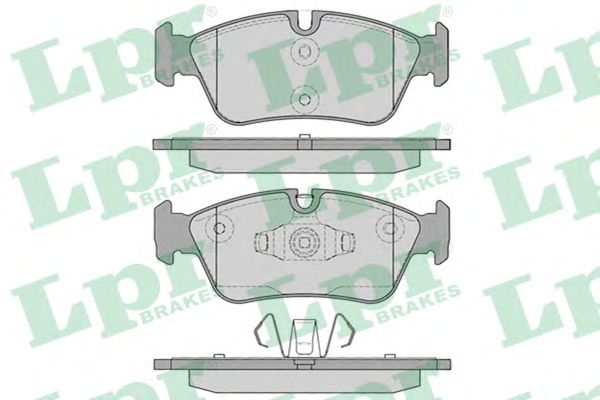 Купить LPR 05P1250 КОЛОДКИ ПЕРЕД Е87 120 *