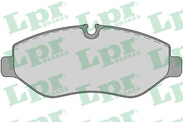 Купить LPR 05P1275 Комплект тормозных колодок 05P1275
