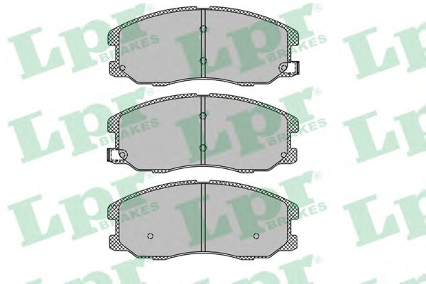 Купить LPR 05P1322 Комплект тормозных колодок 05P1322