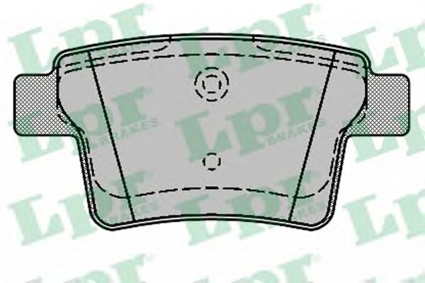 Купить LPR 05P1326 Комплект тормозных колодок 05P1326