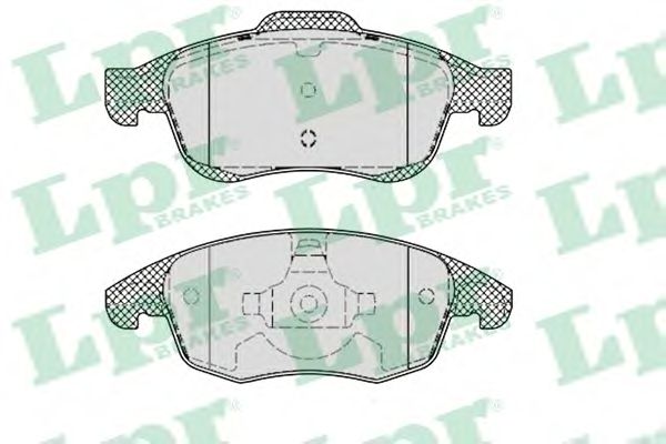 Купить LPR 05P1351 Комплект тормозных колодок 05P1351