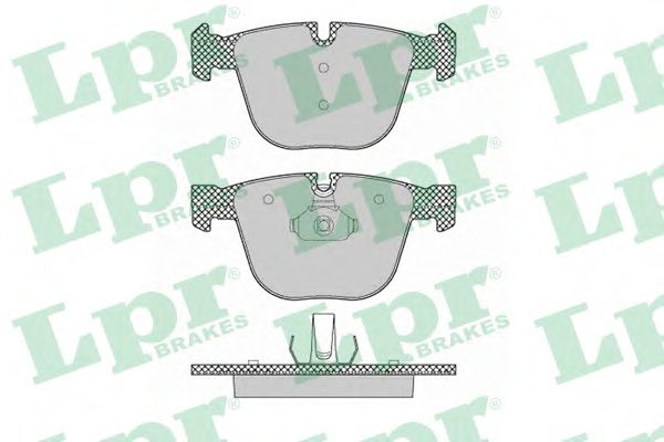 Купить LPR 05P1367 Комплект тормозных колодок 05P1367