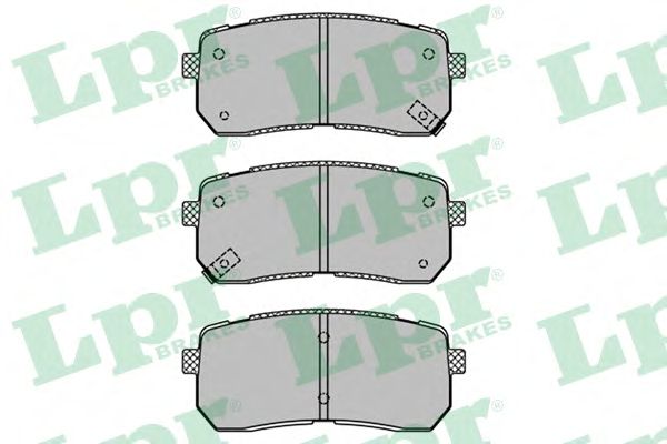 Купить LPR 05P1450 Комплект тормозных колодок 05P1450