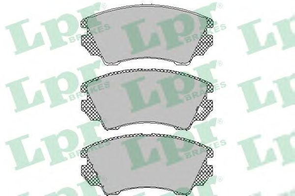 Купить LPR 05P1467 Комплект тормозных колодок 05P1467