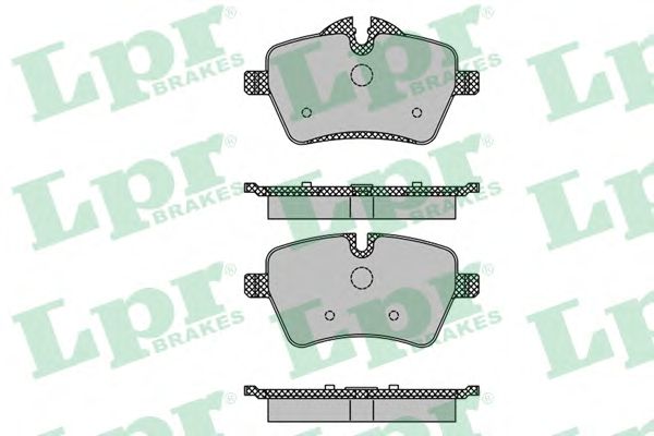 Купить LPR 05P1485 Комплект тормозных колодок 05P1485