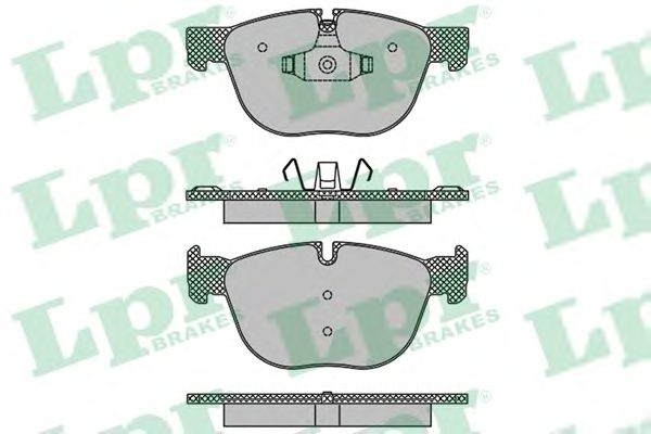 Купить LPR 05P1496 Комплект тормозных колодок 05P1496