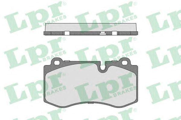 Купить LPR 05P1506 Комплект тормозных колодок 05P1506