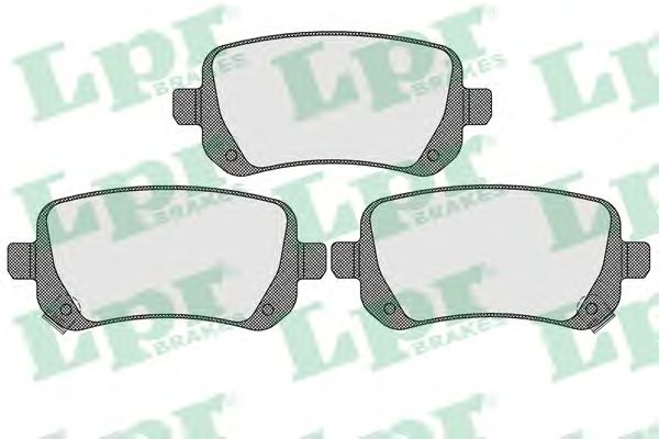 Купить LPR 05P1550 Комплект тормозных колодок 05P1550