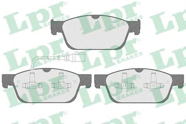 Купить LPR 05P1551 Комплект тормозных колодок 05P1551
