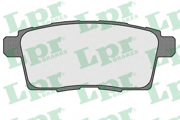Купить LPR 05P1572 Комплект тормозных колодок 05P1572