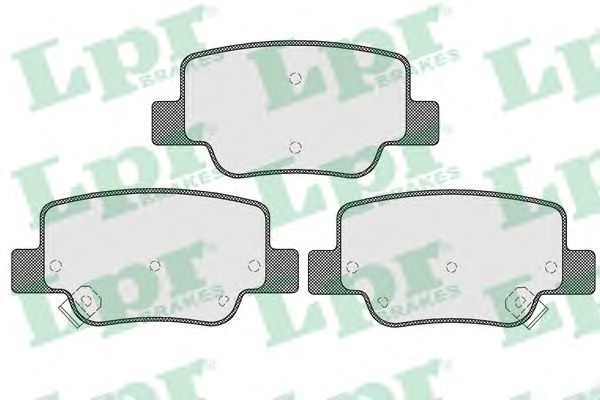 Купить LPR 05P1576 Комплект тормозных колодок 05P1576