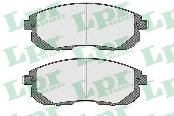 Купить LPR 05P1606 Комплект тормозных колодок 05P1606