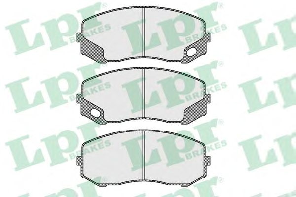 Купить LPR 05P1613 Колодки передние MITSUBISHI CANTER, FUSO 05P1613
