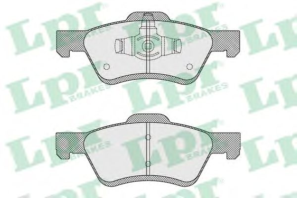 Купить LPR 05P1622 Комплект тормозных колодок 05P1622