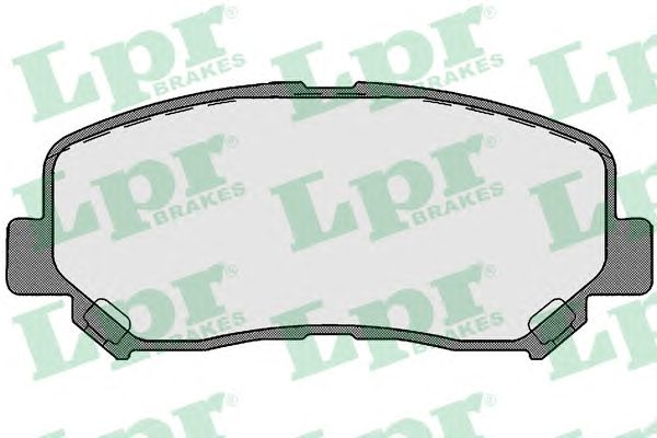 Купить LPR 05P1748 Колодки тормозные дисковые 05P1748