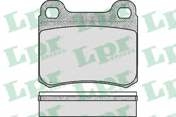 Купить LPR 05P181 Комплект тормозных колодок 05P181