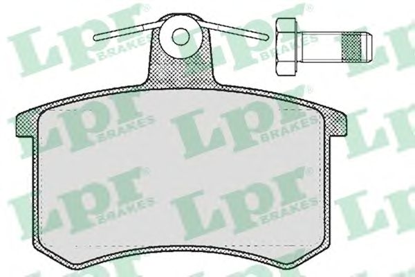 Купить LPR 05P215 Комплект тормозных колодок 05P215