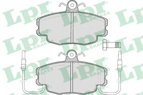 Купить LPR 05P220 Комплект тормозных колодок 05P220