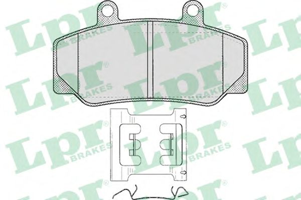Купить LPR 05P318 Комплект тормозных колодок 05P318