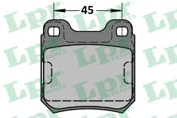 Купить LPR 05P334 Комплект тормозных колодок 05P334