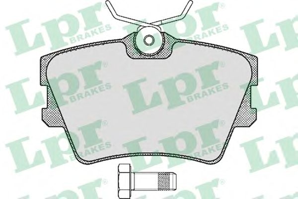 Купить LPR 05P616 Комплект тормозных колодок 05P616
