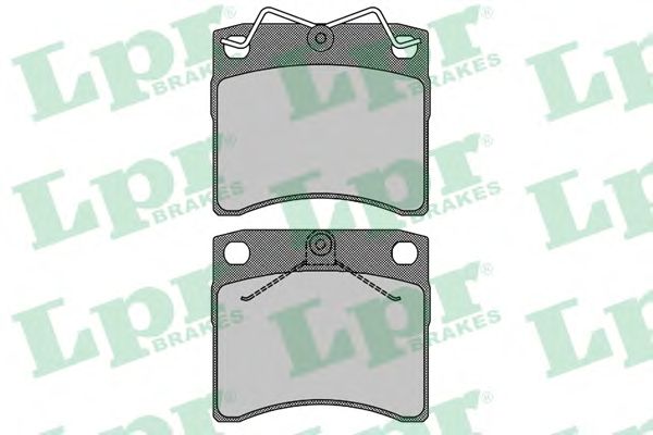 Купить LPR 05P631 Тормозные колодки
