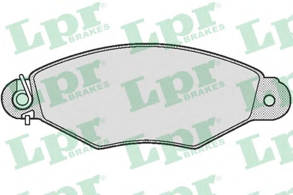 Купить LPR 05P661 Комплект тормозных колодок 05P661