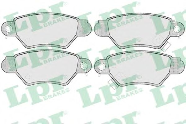 Купить LPR 05P699 Комплект тормозных колодок 05P699
