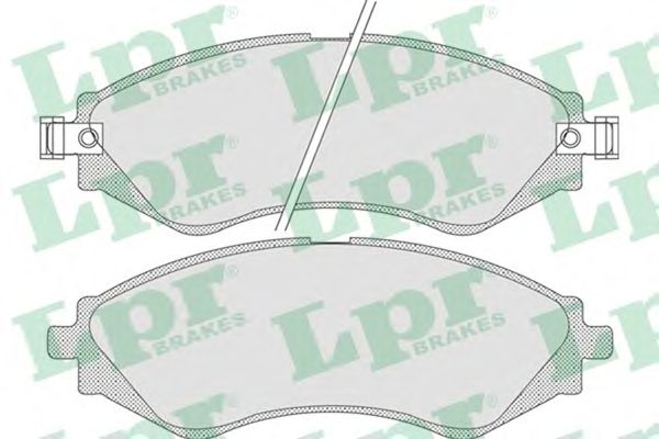 Купить LPR 05P729 Комплект тормозных колодок 05P729