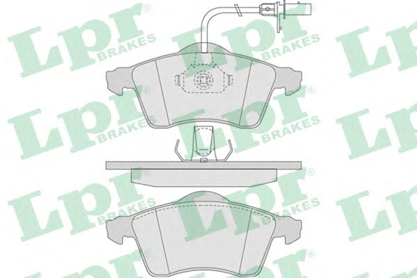 Купить LPR 05P787 Колодки тормозные **