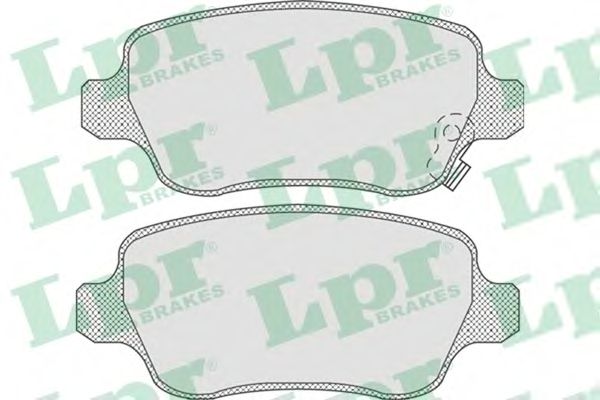 Купить LPR 05P811 Комплект тормозных колодок 05P811