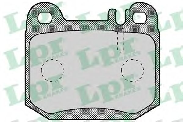 Купить LPR 05P901 КОЛОДКИ ЗАДНИЕ 163 / 05P901