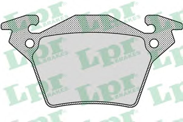 Купить LPR 05P948 Комплект тормозных колодок 05P948