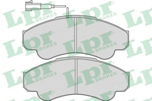 Купить LPR 05P967 Комплект тормозных колодок 05P967