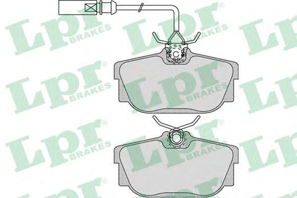Купить LPR 05P974 Комплект тормозных колодок 05P974