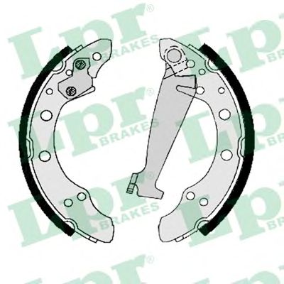 Купить LPR 06830 Колодки тормозные задние AUDI A4 (B5, B6)/ A6 (C5), CITROEN C4, PEUGEOT 307,308 06830