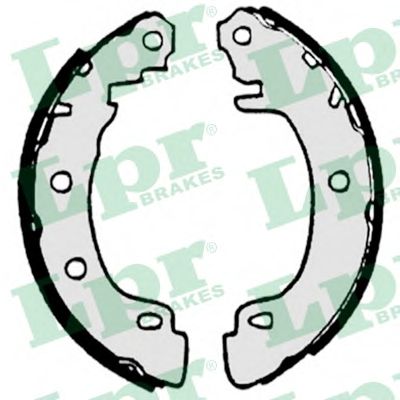 Купить LPR 07170 КОЛОДКИ ТОРМ. 55102 B+K