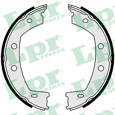 Купить LPR 09950 Колодки стояночного тормоза LAND ROVER Freelander II 09950