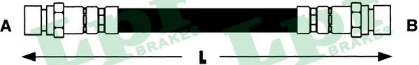Купить LPR 6T46344 Шланг тормозной 6T46344