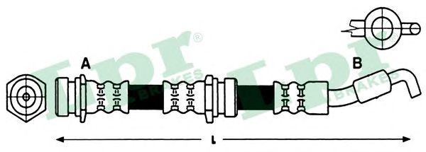 Купить LPR 6T47920 Шланг тормозной 6T47920