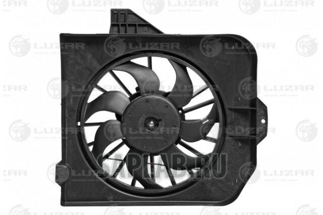 Купить LUZAR LFK0348 Вентилятор радиатора Dodge Caravan (01-)/Chrysler Voyager (01-) (с кожухом) (LFK 0348)