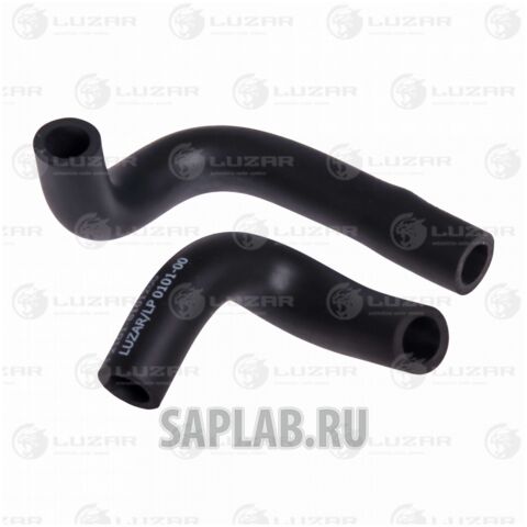 Купить LUZAR LPK01073 Комплект патрубков радиат. (4шт.) с хомутами 21073 LPK01073